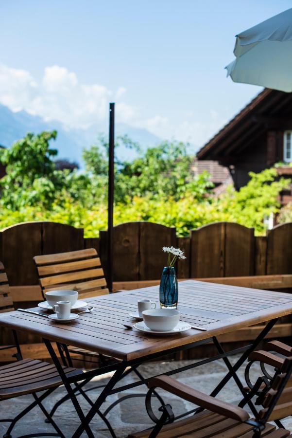Ferienhaus Chalet Steckli Villa Бриенц Екстериор снимка