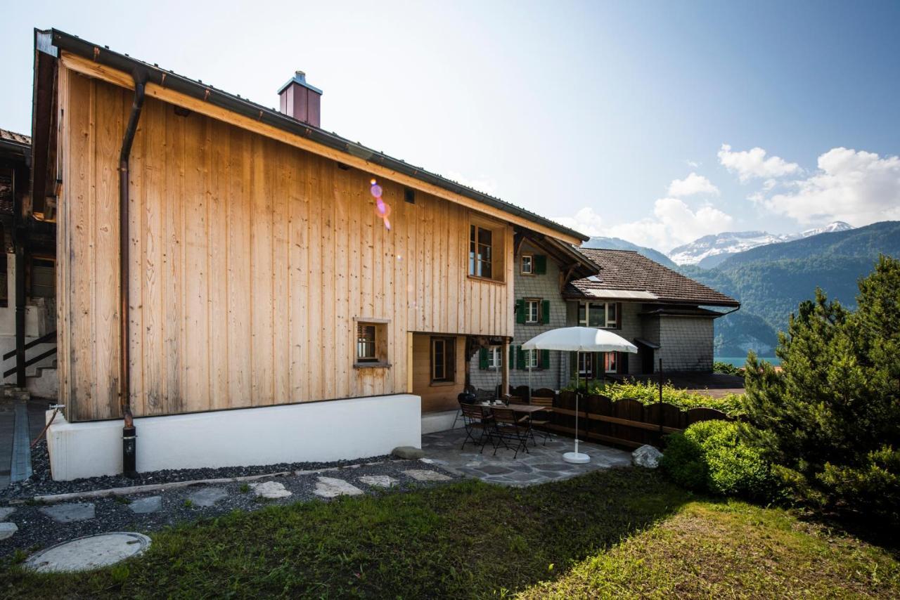 Ferienhaus Chalet Steckli Villa Бриенц Екстериор снимка
