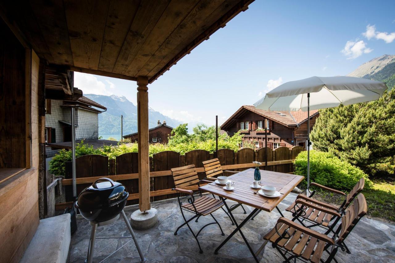 Ferienhaus Chalet Steckli Villa Бриенц Екстериор снимка